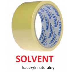 SOLVENT Taśma pakowa transparent 66 y SMART